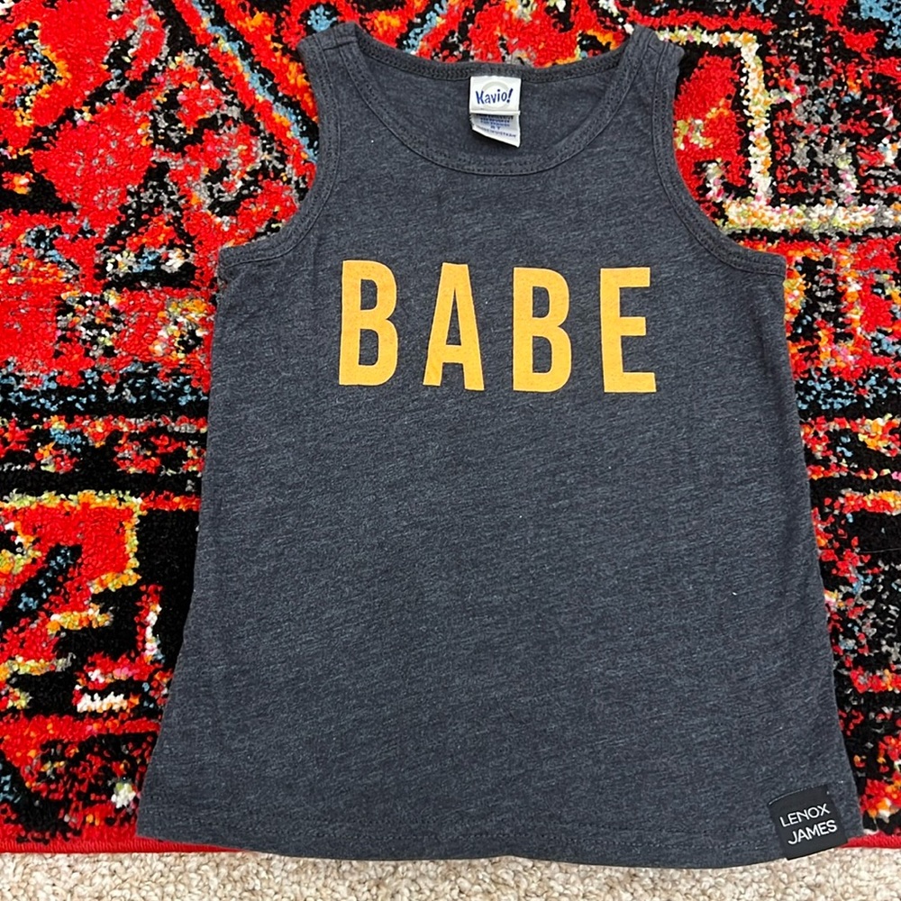 Lenox James Babe Graphic Tank Top